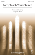 cover Lord, Teach Your Church SATB choral sheet music cover